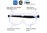 Equipamento de proteção pessoal do PPE dos óculos de proteção de segurança do isolado do pulverizador do ANSI CSA anti