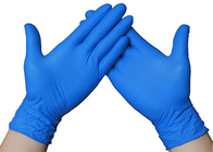 Equipamento de proteção pessoal certificado estiramento do PPE das luvas médicas de Butyronitrile do nível